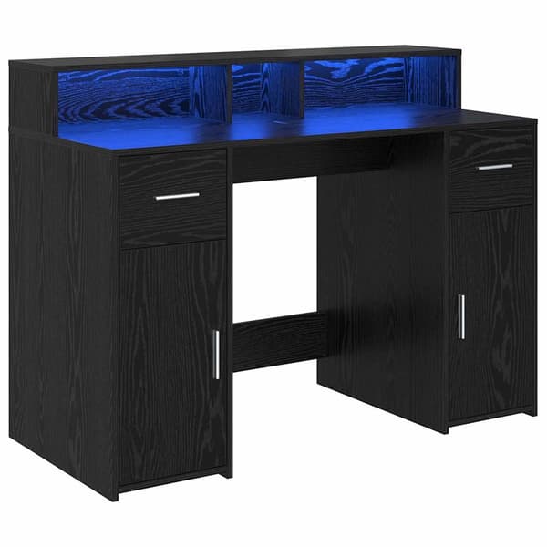vidaXL 7-delars trädgårdsmöbelset grått av solid akaciaträ och poly-rattan
