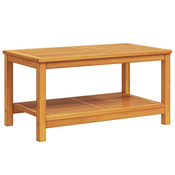 vidaXL Sidetabell Brun 90 x 50 x 45 cm Solid akasietre