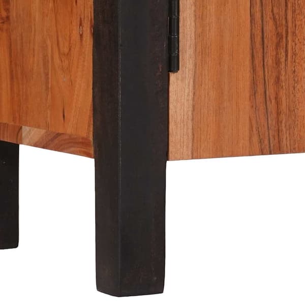 vidaXL Serviesskap Brun 55 x 30 x 75 cm Solid akasietre