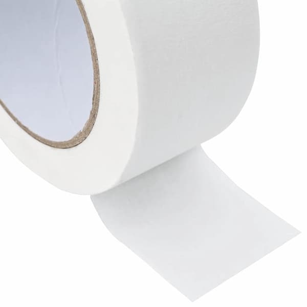 vidaXL Målare Maskeringstejp 50 st Vit 50mm x 50m Papper