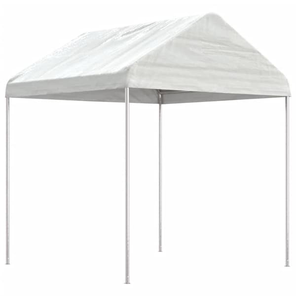 vidaXL Markis Vit 3 x 2,5 m Metall