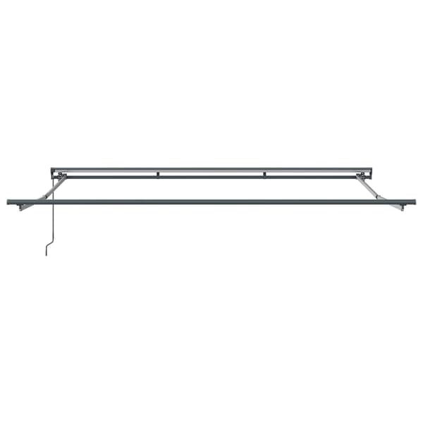 vidaXL Markisram Gul och Grå 400 × 300 cm Polyester med PU-beläggning
