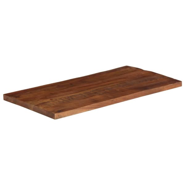 vidaXL Bordplate 100x70x2,5 cm rektangulær gjenvunnet heltre