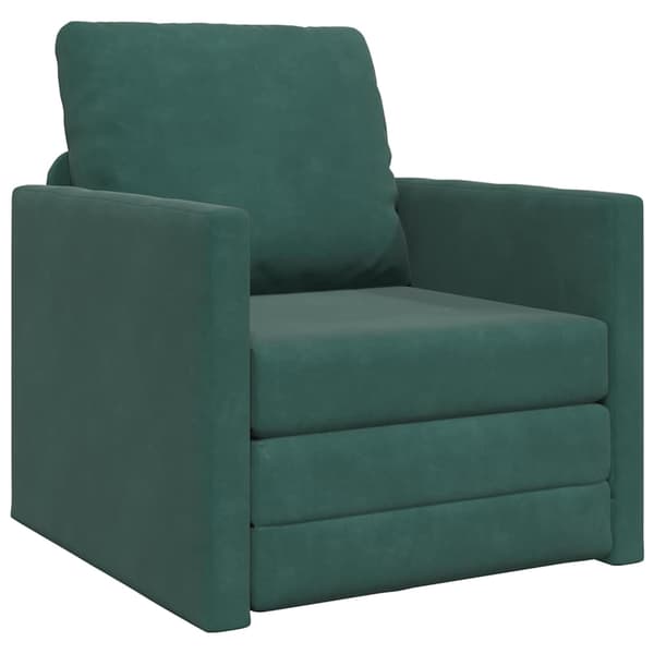 vidaXL Soffsäng 60cm Mörkgrön Sammet