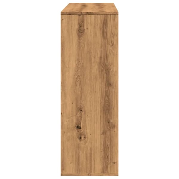 vidaXL Bokhylle/romdeler artisan eik 100x33x94,5 cm
