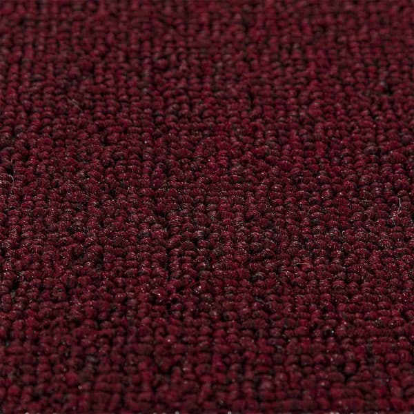 vidaXL Trapstegsmattor 15 pcs Bordeaux 75 x 20 cm Polypropylen