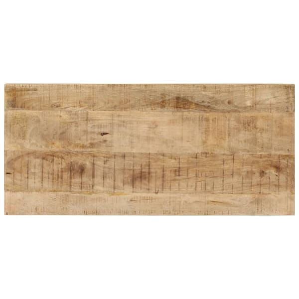 vidaXL Spisebord 110x50x76 cm heltre mango
