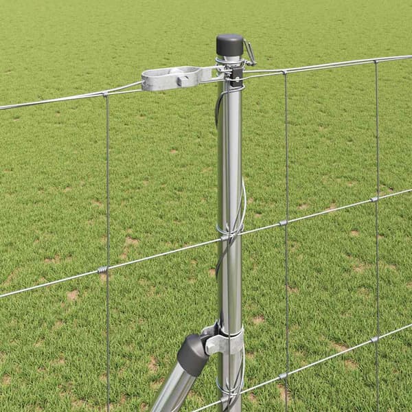 vidaXL Gjerdepåle Galvanisert 50 x 1,5 m Stål