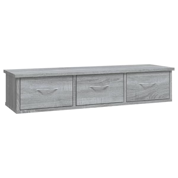 vidaXL Väggskåp grå sonoma 88x26x18,5 cm konstruerat trä