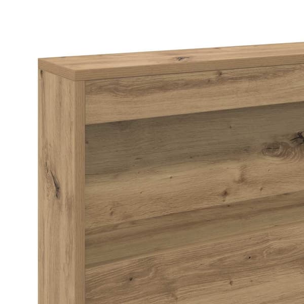 vidaXL Lagringshodegavl Artisan Eik Konstruert tre