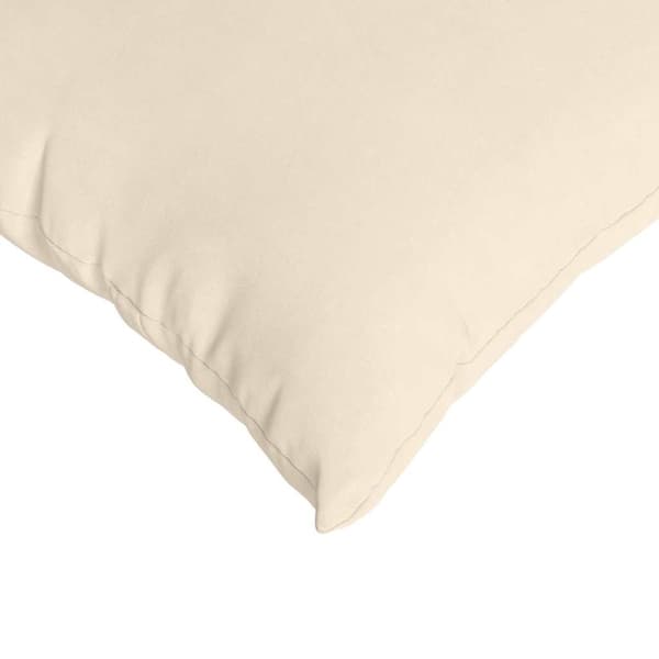 vidaXL Soffkuddar 2 st Beige 45 x 45 cm tyg
