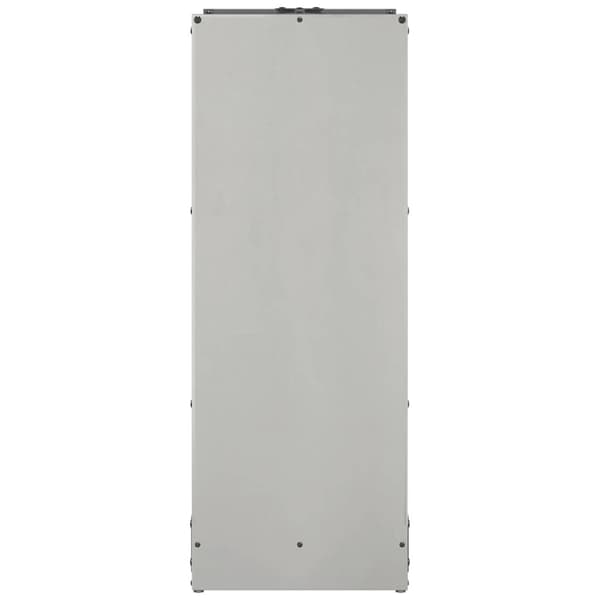 vidaXL Vedstativ 40x30x80 cm rustfritt stål
