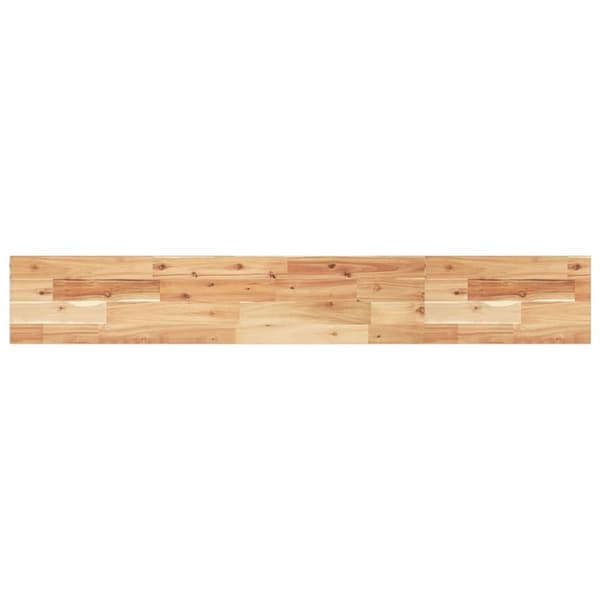 vidaXL Bordplate rektangulær 140x20x2 cm heltre akasie