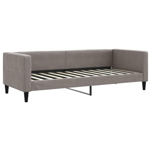 vidaXL Dagbädd taupe 80x200 cm tyg