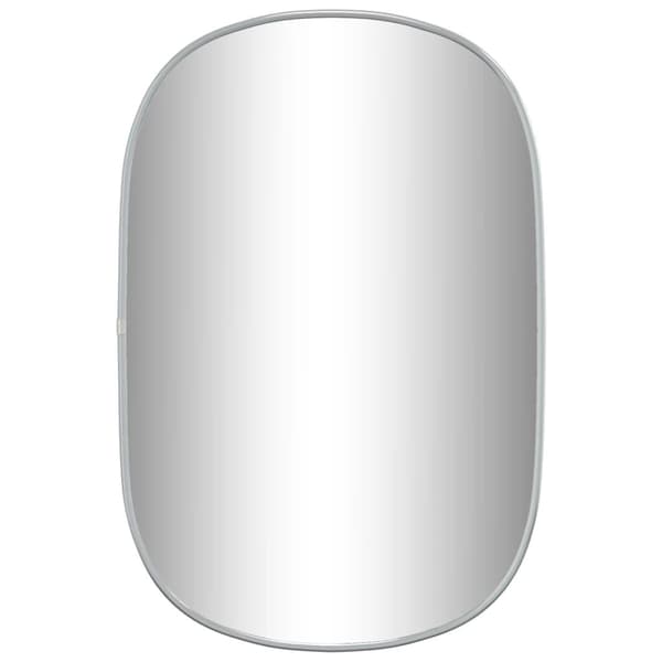 vidaXL Väggspegel silver 60x40 cm