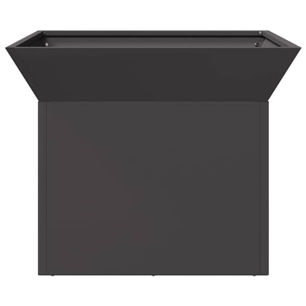 vidaXL Eldstad Svart 50 x 50 x 40 cm Stål