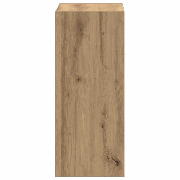 vidaXL Bokhylle/romdeler artisan eik 40x30x72 cm