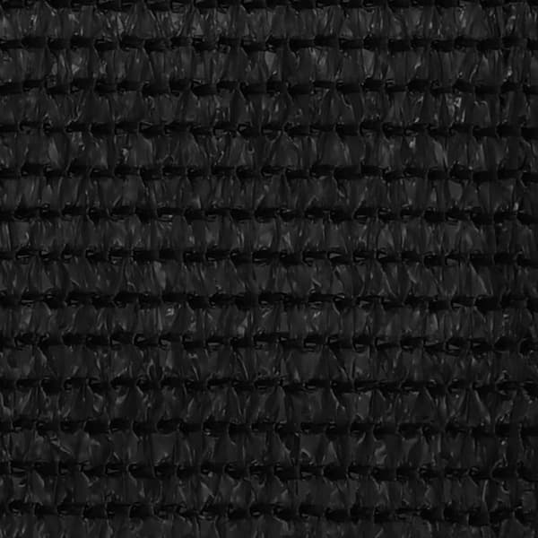 vidaXL Balkongskjerm svart 90x300 cm HDPE