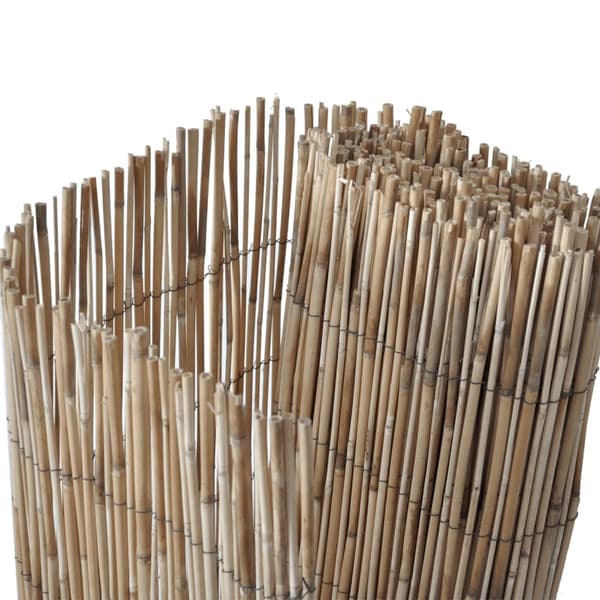 vidaXL Hagegjerde 500x80 cm siv