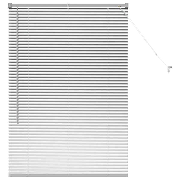 vidaXL Persienner Silver 130 x 85 cm Aluminium
