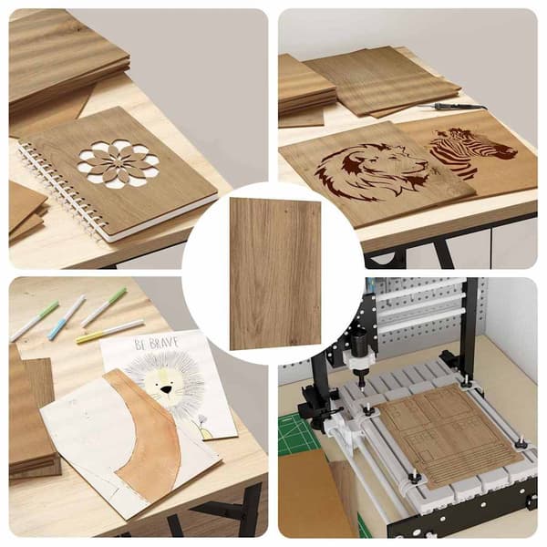 vidaXL Dekorpaneler 50 pcs Artisan Eik 21 x 30 x 0,27 cm