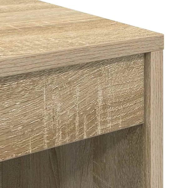 vidaXL Skrivebord Sonoma eik 80 x 40 x 76 cm