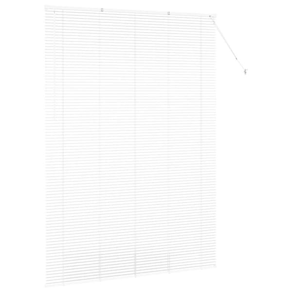 vidaXL Persienner Vit 220 x 160 cm Aluminium