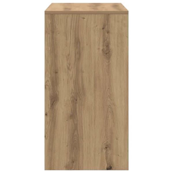 vidaXL Skrivebord Artisan Eik 70 x 40 x 76 cm