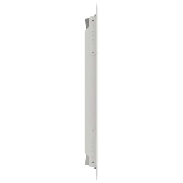 vidaXL Åtkomstpanel Vit 63 x 33 x 3 cm Stål