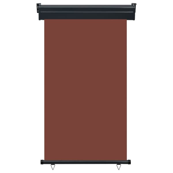 vidaXL Balkongmarkis 105x250 cm brun
