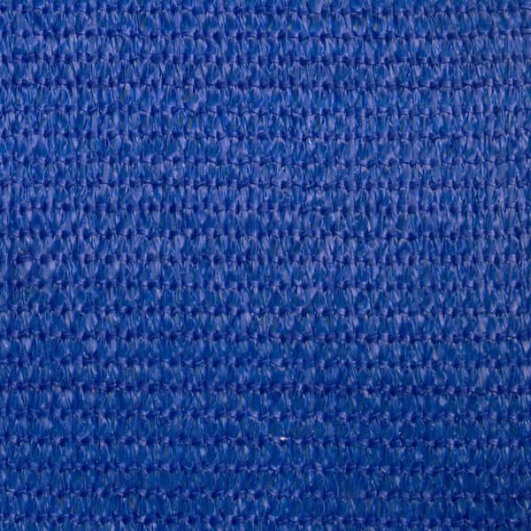 vidaXL Solsegel 160 g/m² rektangulär blå 5x8 m HDPE
