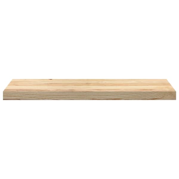 vidaXL Trappetrinn 8 stk ubehandlet 80x25x2 cm heltre eik