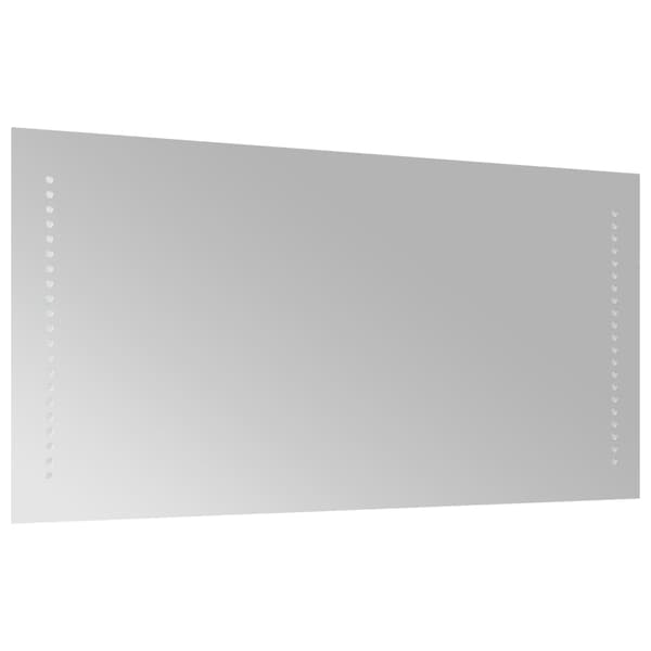 vidaXL Baderomsspeil med LED 40x80 cm