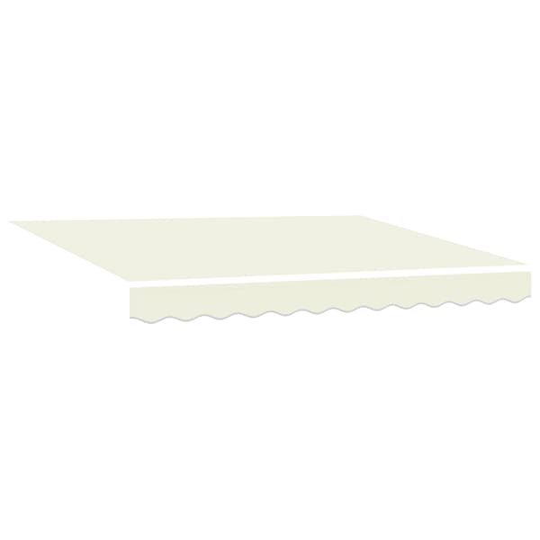 vidaXL Reserveduk til markise Krem 3,5 x 2 m Polyester