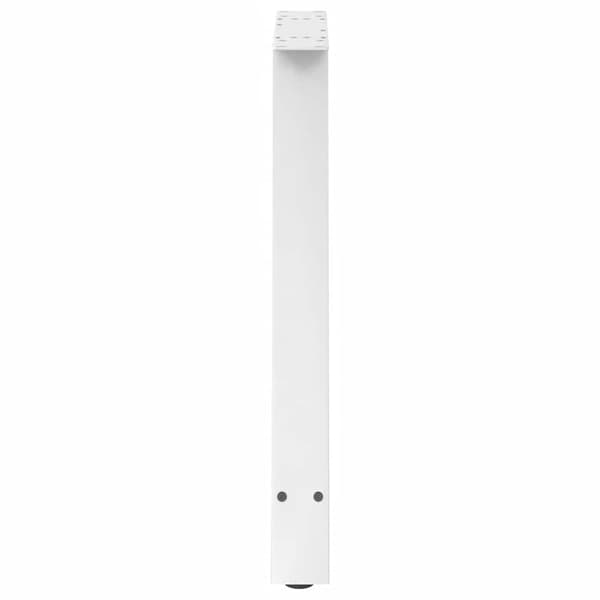vidaXL Soffbordsben A-formade 2 st vit 70x(72-73) cm stål
