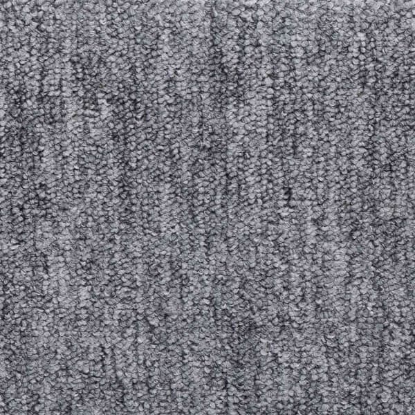 vidaXL Trappematter 30 stk 65x21x4 cm lysegrå rektangulær kant