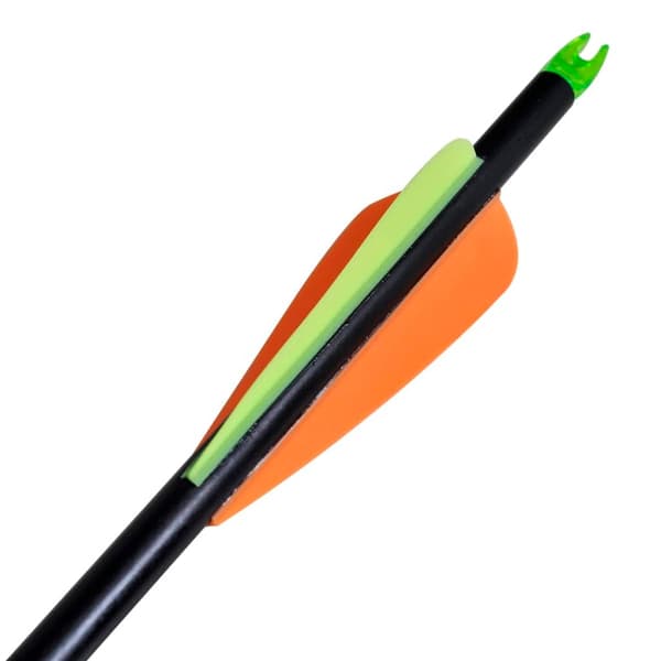 vidaXL Compoundbåge med tillbehör och pilar i glasfiber
