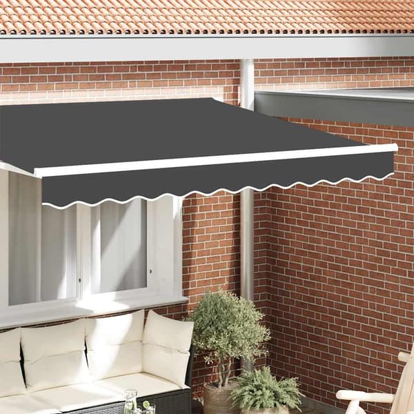 vidaXL Utbytesmarkiskappa till 2,5 m Antracit Polyester