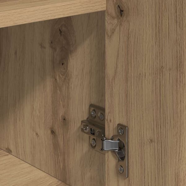 vidaXL Serviesskap Artisan Eik 60 x 30 x 84 cm Konstruert tre
