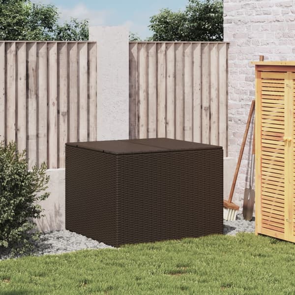 vidaXL Putekasse brun 291L cm polyrotting
