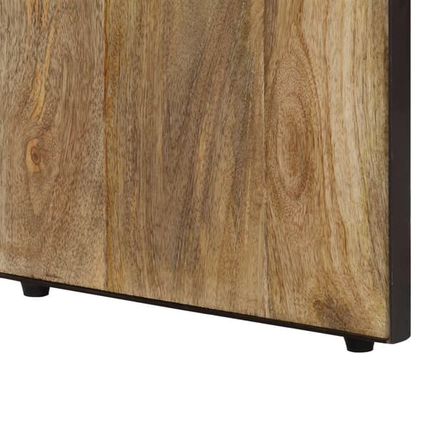 vidaXL Sidebord 120x30x75 cm heltre mango