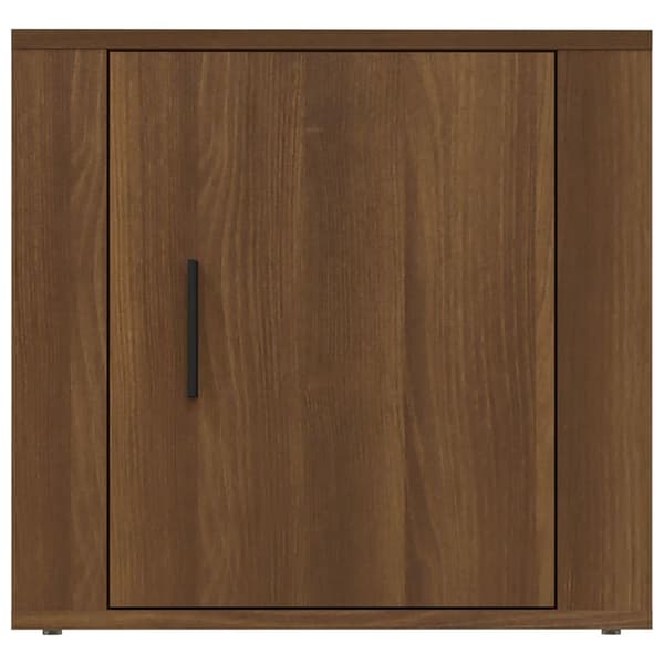 vidaXL Nattbord brun eik 50x39x47 cm