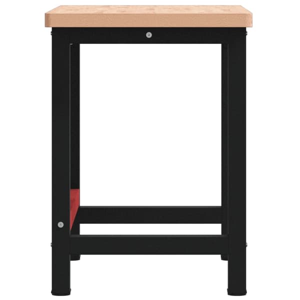 vidaXL Arbeidsbenk 100x60x83 cm heltre bøk rektangulær
