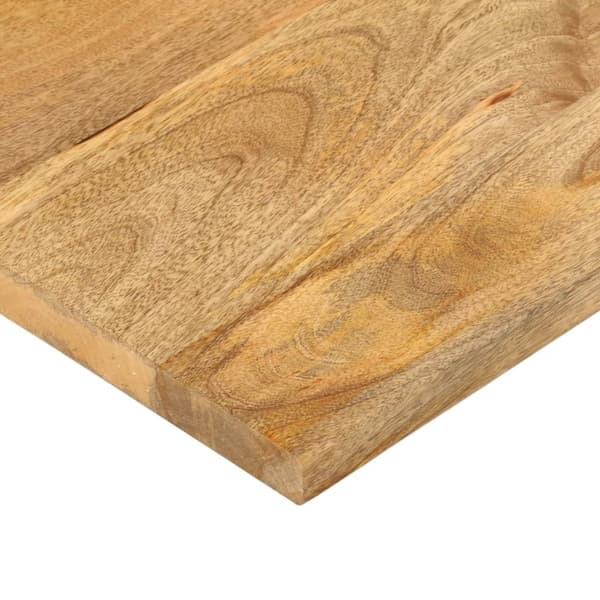 vidaXL Bordplate 120x40x2,5 cm rektangulær heltre mango