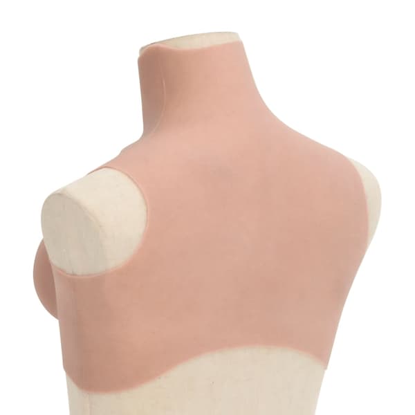 vidaXL Silikonbryst naturell B-cup
