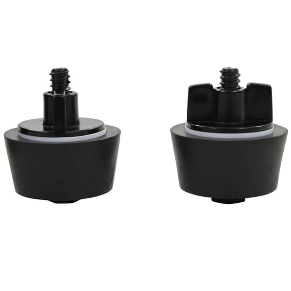 vidaXL Frysskyddsflaska med 2 vinterpluggar HDPE