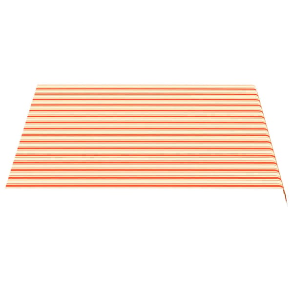 vidaXL Markisväv gul och orange 3x2,5 m