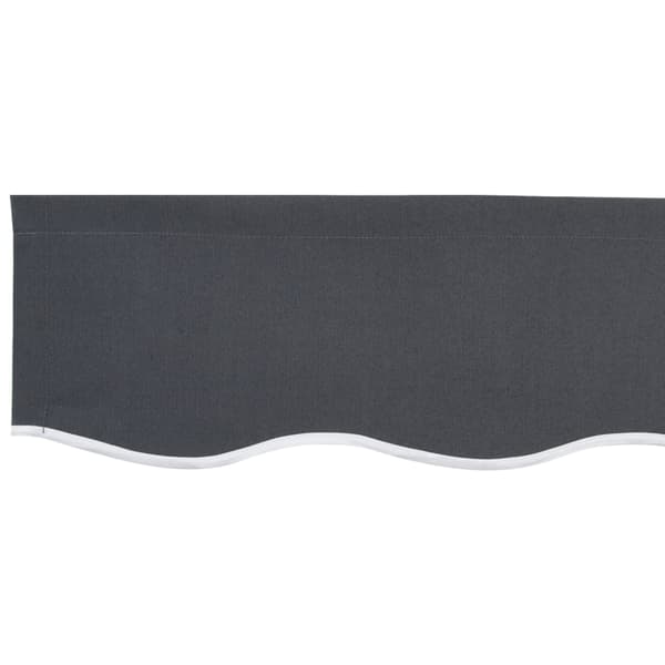 vidaXL Reserveduk til markise Antrasitt 4 x 2 m Polyester