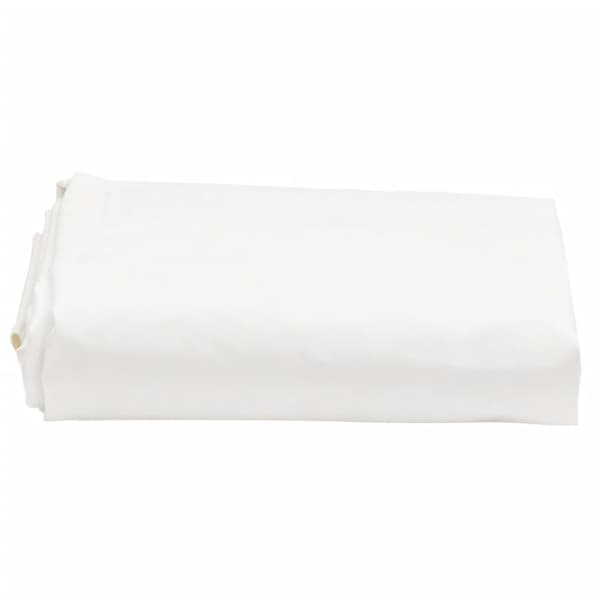 vidaXL Presenning vit Ø 2,8 m 650 g/m²