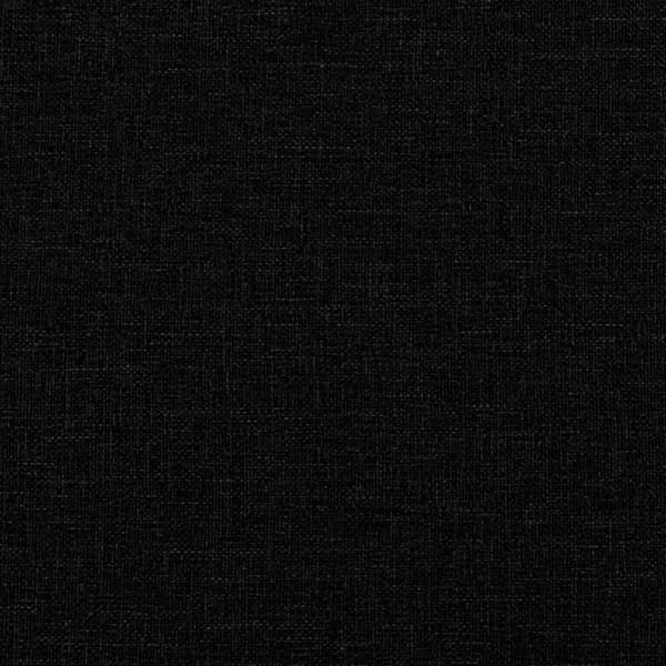 vidaXL Sängram svart 90x200 cm tyg
